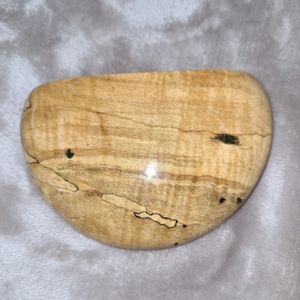 Handcrafted wooden golf putter